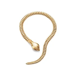 Tiffany & Co. Elsa Peretti® Snake Necklace in Yellow Gold | ^ Necklaces & Pendants|Gold Jewelry
