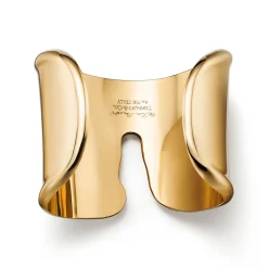 Tiffany & Co. Elsa Peretti® Split Cuff in Yellow Gold, Medium | ^ Bracelets|Gold Jewelry