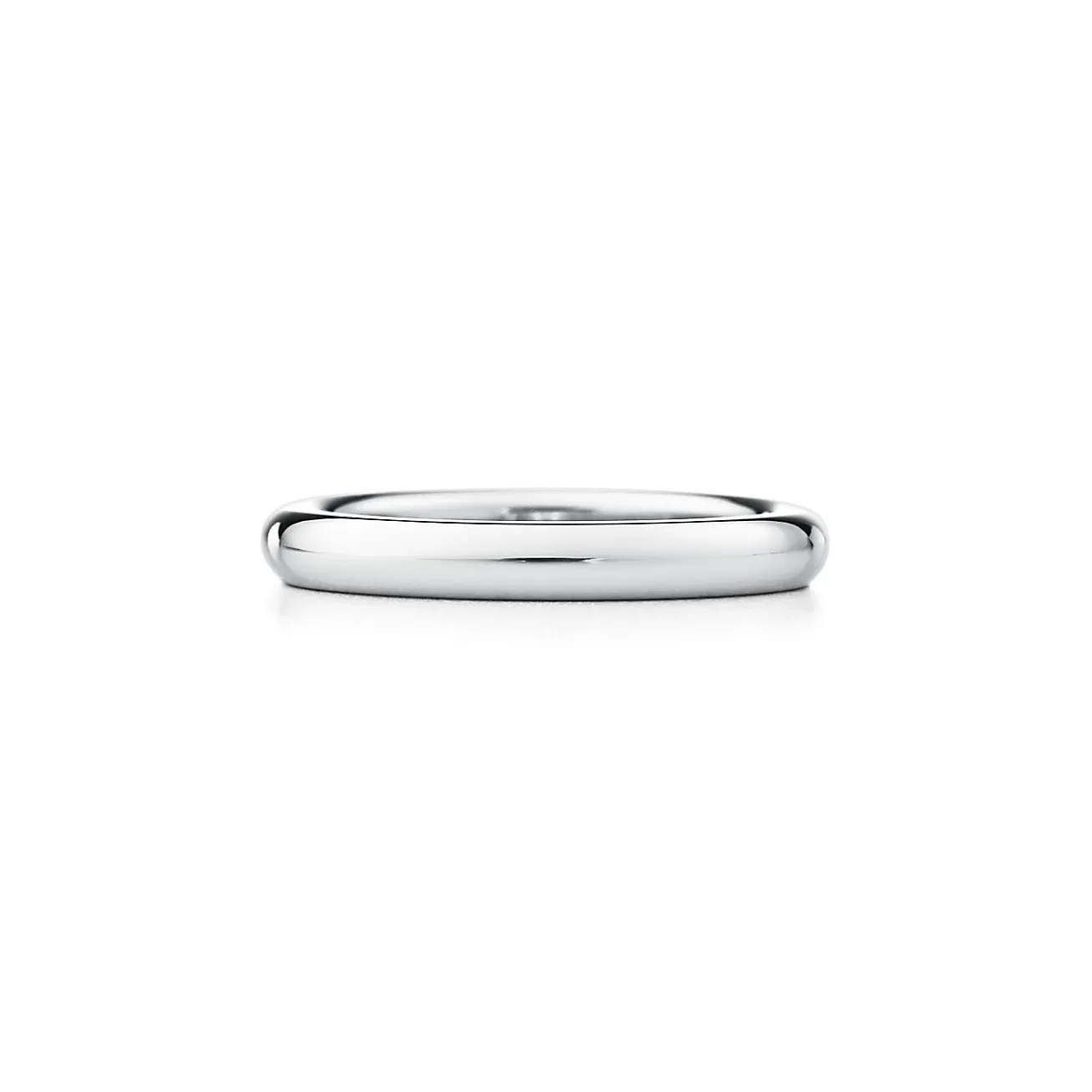 Tiffany & Co. Elsa Peretti® stacking band ring in platinum. | ^Women Rings|Platinum Jewelry