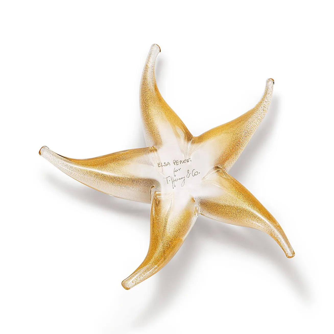 Tiffany & Co. Elsa Peretti® Starfish in handmade, mouth-blown Venetian glass. | ^ Decor|Elsa Peretti Home