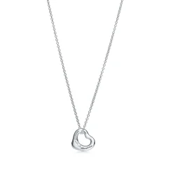 Tiffany & Co. Elsa Peretti® Sterling Silver Open Heart Pendant | ^ Necklaces & Pendants|Gifts for Her