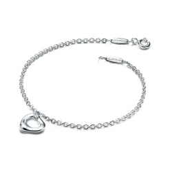 Tiffany & Co. Elsa Peretti® Sterling Silver Open Heart Bracelet | ^ Bracelets|Sterling Silver Jewelry