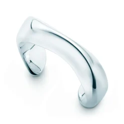 Tiffany & Co. Elsa Peretti® Swirl cuff in sterling silver, medium. | ^ Bracelets|Bold Silver Jewelry
