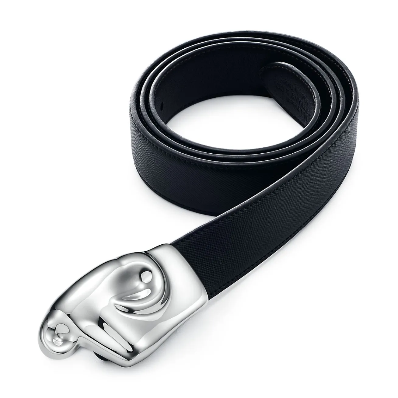 Tiffany & Co. Elsa Peretti® Taurus belt buckle for men in sterling silver. | ^ Belts|Accessories
