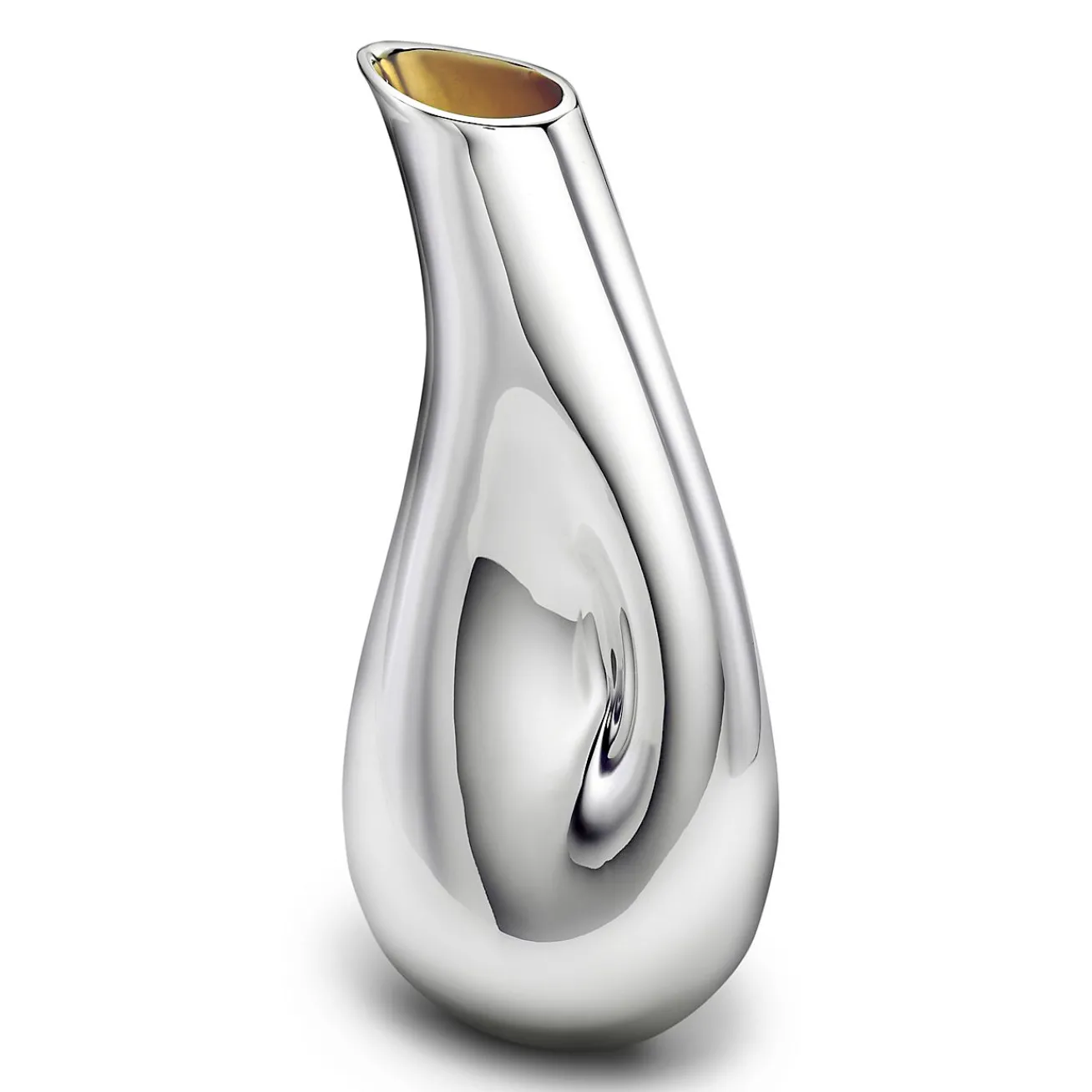 Tiffany & Co. Elsa Peretti® Teardrop carafe in sterling silver with vermeil lining. | ^ Elsa Peretti®|Glassware & Barware