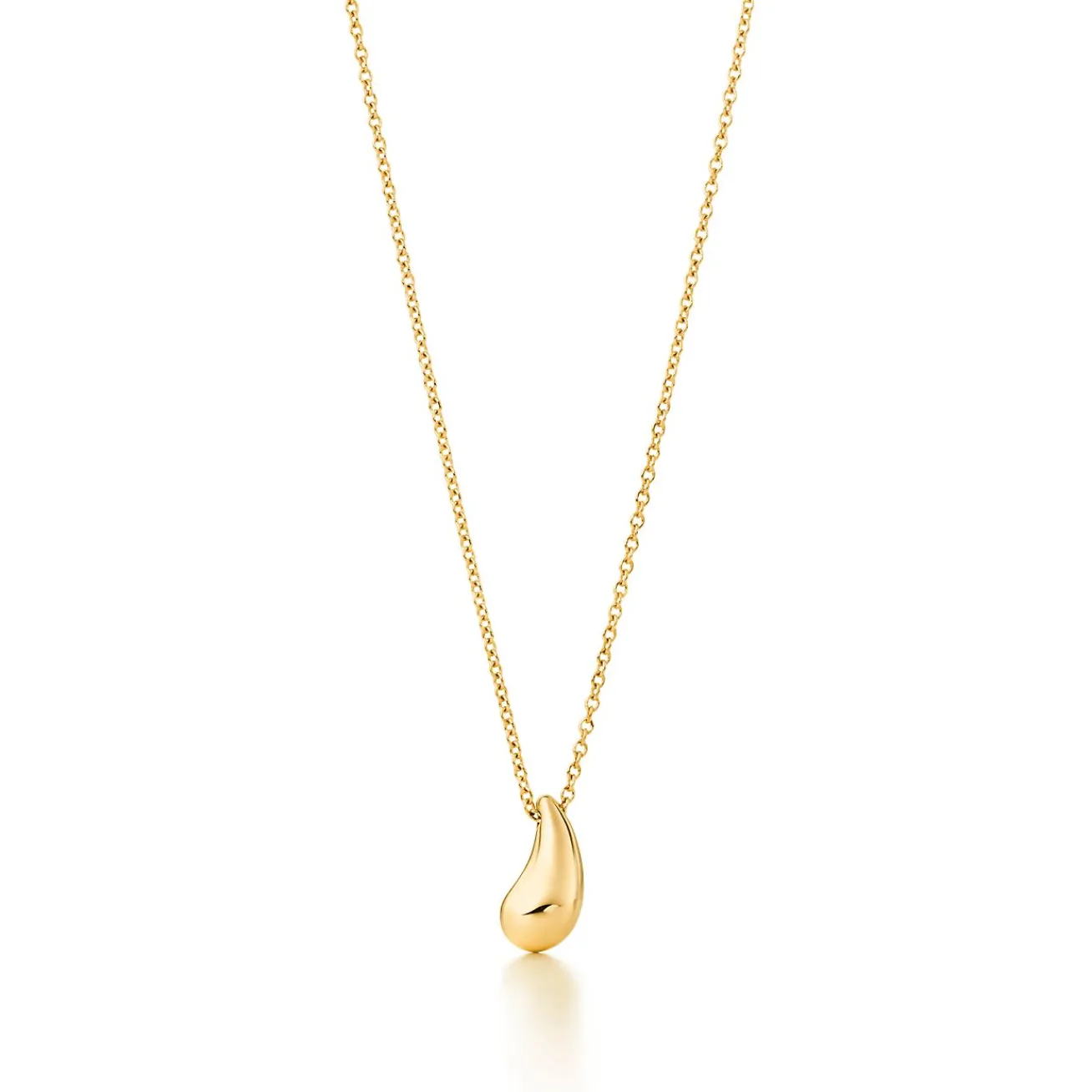 Tiffany & Co. Elsa Peretti® Teardrop pendant in 18k gold. | ^ Necklaces & Pendants|Gifts for Her
