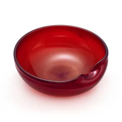 Tiffany & Co. Elsa Peretti® Thumbprint bowl in red Venetian glass. More sizes available. | ^ The Home|Housewarming Gifts