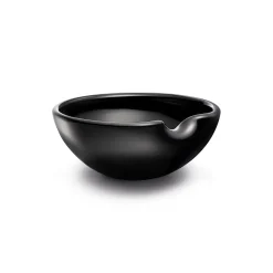 Tiffany & Co. Elsa Peretti® Thumbprint Bowl in Black Venetian Glass | ^ Tableware|Elsa Peretti Home