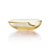 Tiffany & Co. Elsa Peretti® Thumbprint dish in glass with 24k gold leaf. More sizes available. | ^ The Home|Housewarming Gifts