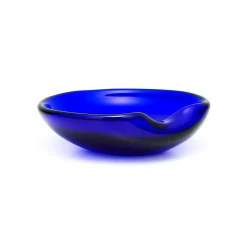 Tiffany & Co. Elsa Peretti® Thumbprint dish in cobalt Venetian glass. More sizes available. | ^ The Home|Housewarming Gifts