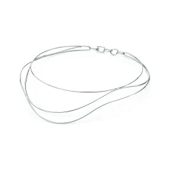 Tiffany & Co. Elsa Peretti® Wave necklace in sterling silver. | ^ Necklaces & Pendants|Bold Silver Jewelry