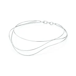 Tiffany & Co. Elsa Peretti® Wave necklace in sterling silver. | ^ Necklaces & Pendants|Bold Silver Jewelry