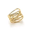Tiffany & Co. Elsa Peretti® Wave ring in 18k gold. | ^ Rings|Gold Jewelry
