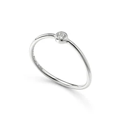 Tiffany & Co. Elsa Peretti® Wave single-row diamond ring in platinum. | ^ Platinum Jewelry|Diamond Jewelry
