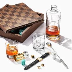 Tiffany & Co. Everyday Objects amazonite and wood chess and checkers set. | ^ Him|Gifts for Him