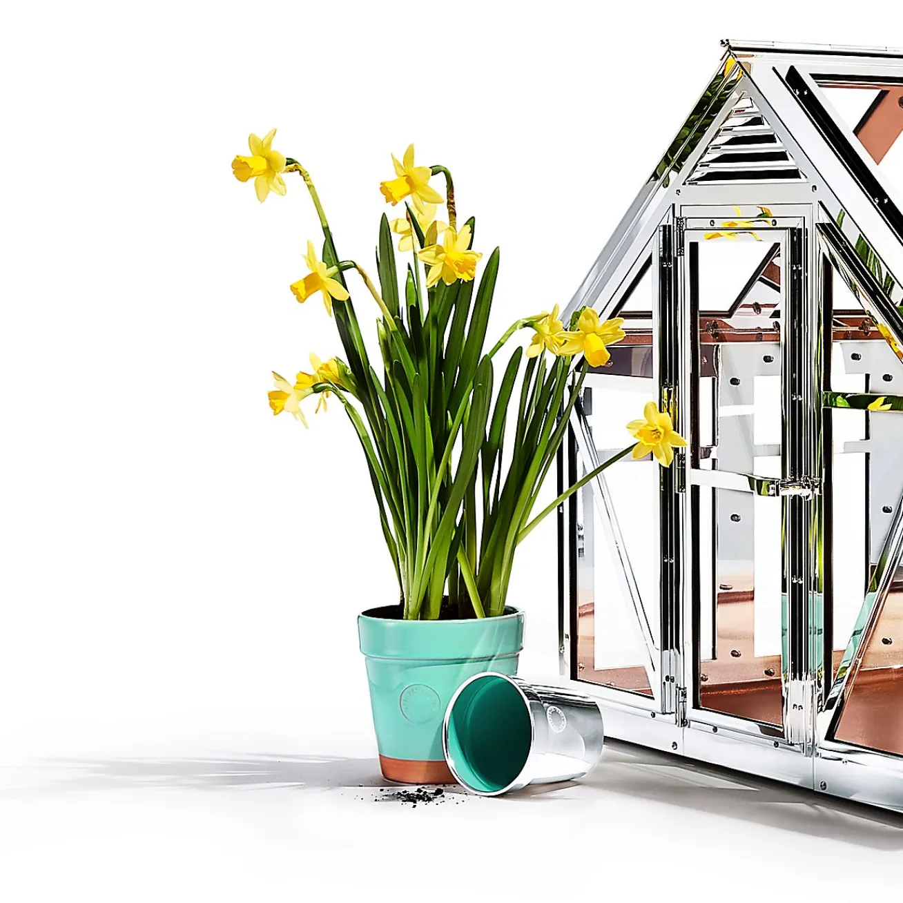 Tiffany & Co. Everyday Objects sterling silver flowerpot. | ^ The Home|Housewarming Gifts