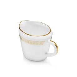 Tiffany & Co. Gold Tiffany T True Creamer with a Hand-painted Gold Rim | ^ Tableware|Coffee & Tea