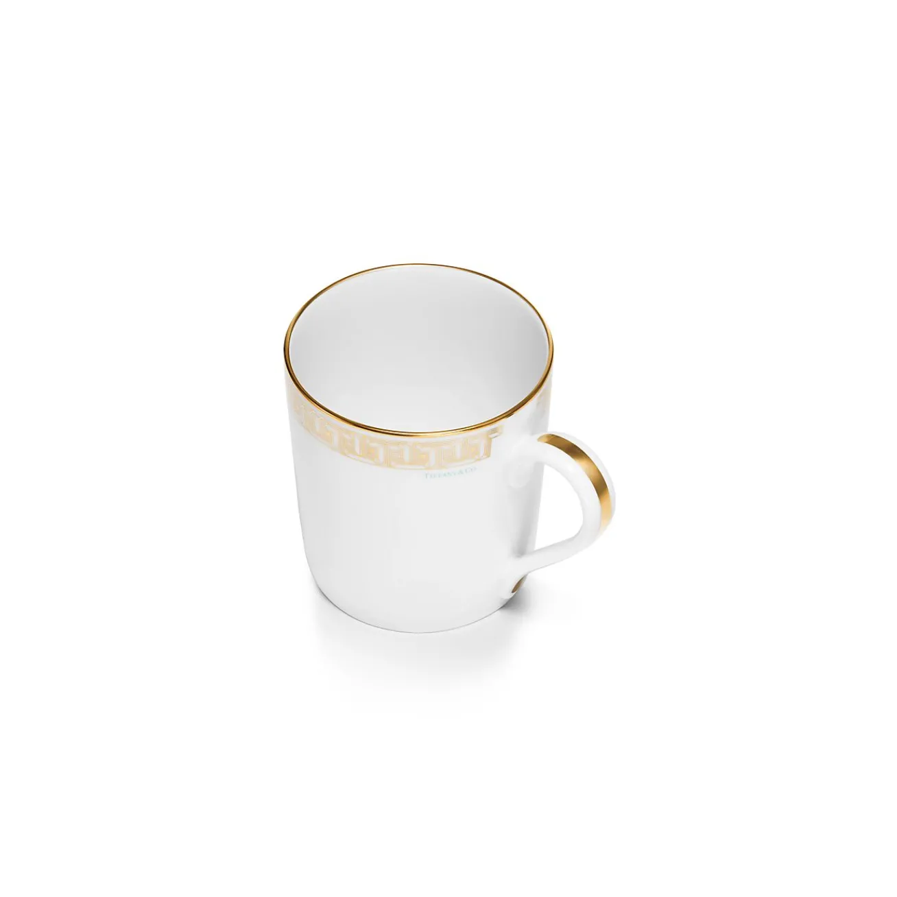 Tiffany & Co. Gold Tiffany T True Mug with a Hand-painted Gold Rim | ^ The Home|Housewarming Gifts