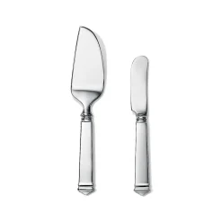 Tiffany & Co. Hampton cheese knife and server in sterling silver. | ^ Tableware|Flatware & Trays