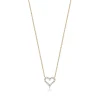 Tiffany & Co. Heart pendant in 18k gold with diamonds, mini. | ^ Necklaces & Pendants|Gold Jewelry