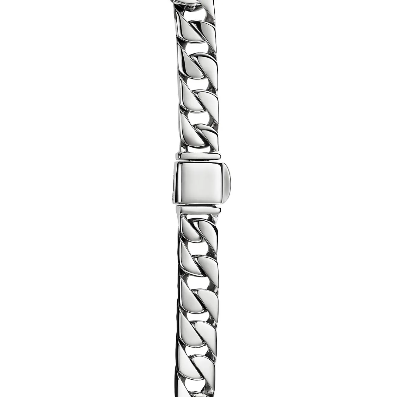 Tiffany & Co. I.D. bracelet in sterling silver, medium. | ^ Bracelets|Bold Silver Jewelry