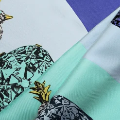 Tiffany & Co. Jean Schlumberger by Tiffany Bird on a Rock Square Scarf in Infinity Blue Silk | ^Women Scarves & Stoles|Women's Accessories