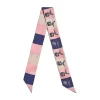 Tiffany & Co. Jean Schlumberger by Tiffany Bird on a Rock Ribbon Scarf in Crystal Pink Silk | ^Women Scarves & Stoles|Women's Accessories