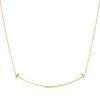 Tiffany & Co. 18K Gold Smile Pendant Necklace | ^ Necklaces & Pendants|Men's Jewelry