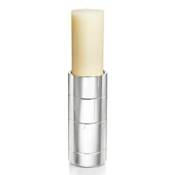Tiffany & Co. Modern Bamboo Pillar Candleholder in Sterling Silver | ^ The Home|Housewarming Gifts
