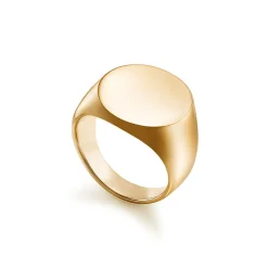 Tiffany & Co. Oval signet ring in 18k gold. | ^ Rings|Men's Jewelry