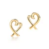 Tiffany & Co. Paloma Picasso® Loving Heart earrings in 18k gold. | ^ Earrings|Gifts for Her