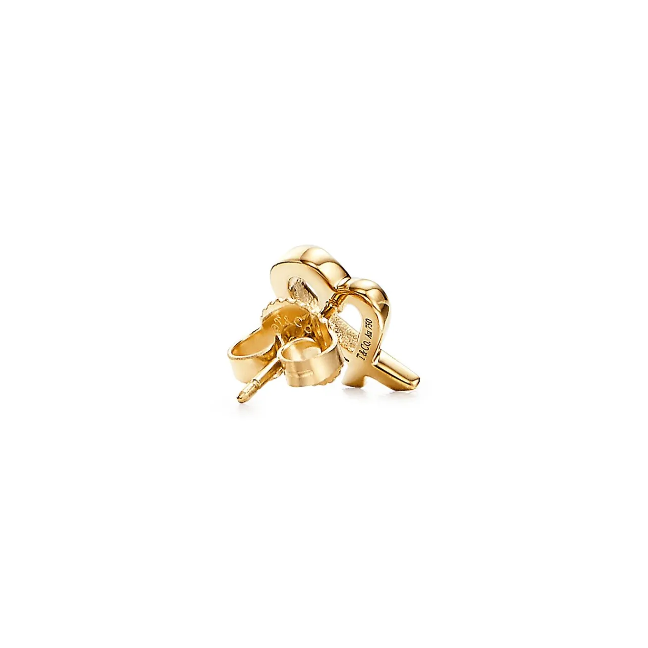 Tiffany & Co. Paloma Picasso® Loving Heart earrings in 18k gold. | ^ Earrings|Gifts for Her