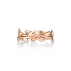 Tiffany & Co. Paloma Picasso® Olive Leaf Band Ring in Rose Gold, Narrow | ^ Rings|Stacking Rings