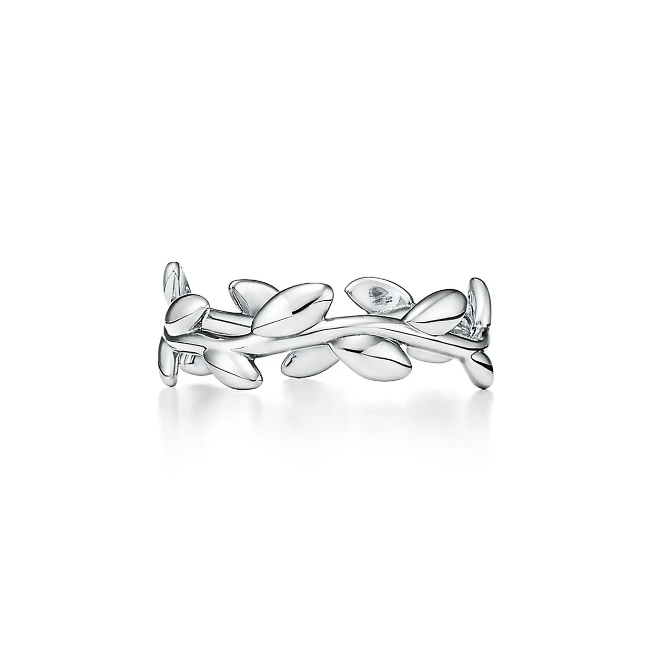 Tiffany & Co. Paloma Picasso® Olive Leaf Band Ring in Silver, Narrow | ^ Rings|Gifts for Her