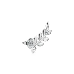 Tiffany & Co. Paloma Picasso® Olive Leaf climber earrings in sterling silver. | ^ Earrings|Gifts for Her
