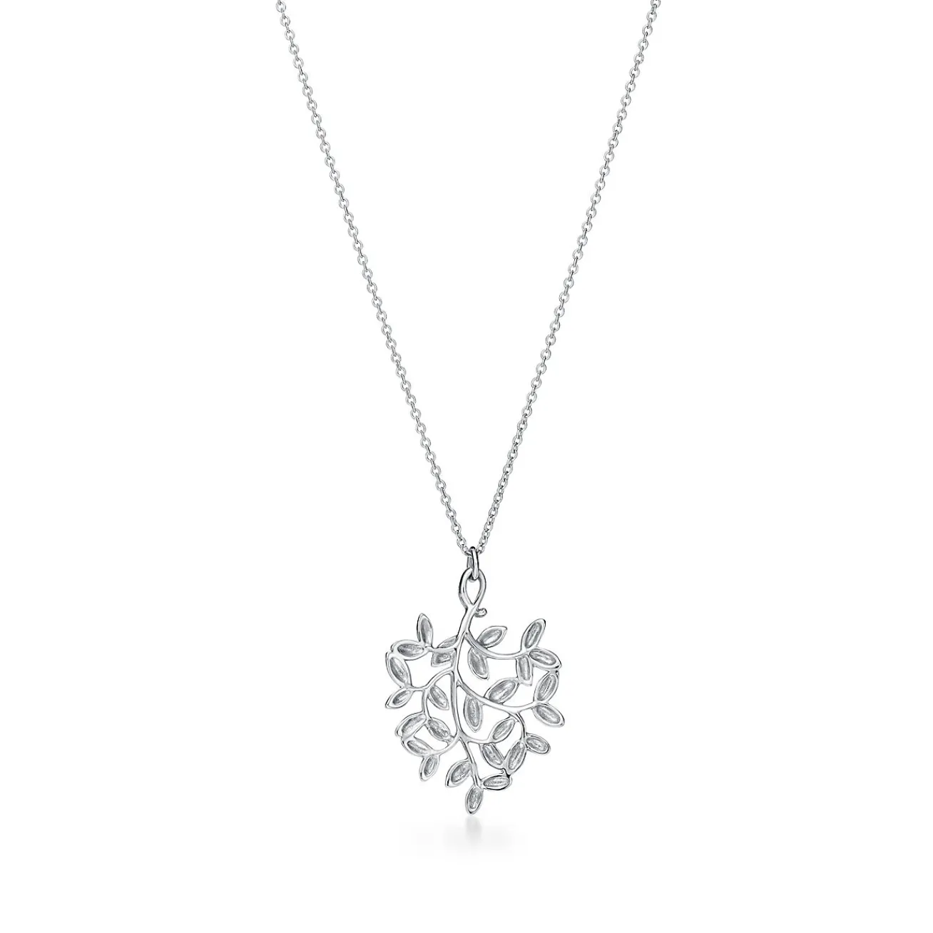 Tiffany & Co. Paloma Picasso® Olive Leaf pendant in sterling silver, small. | ^ Necklaces & Pendants|Gifts for Her