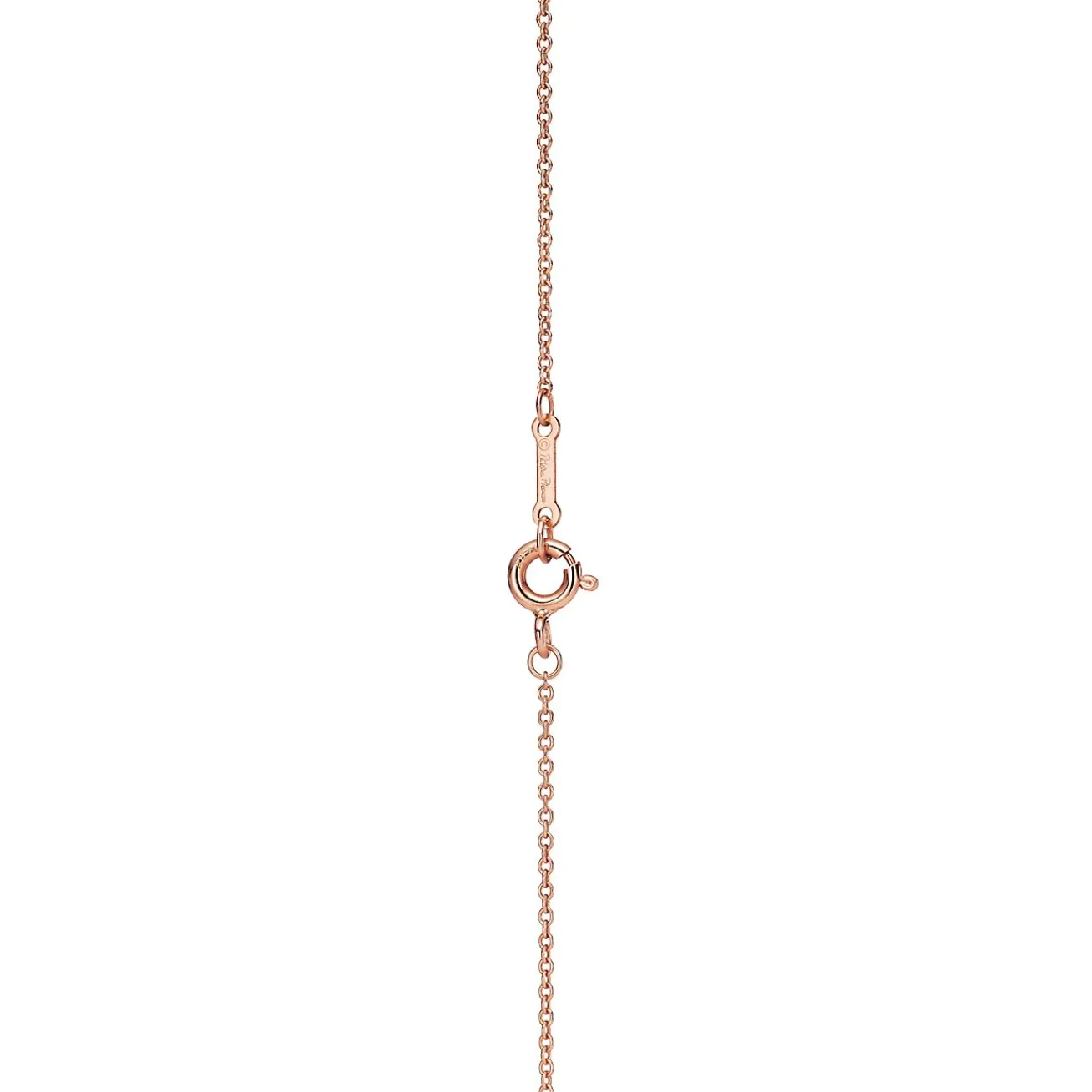 Tiffany & Co. Paloma Picasso® Olive Leaf vine pendant in 18k rose gold. | ^ Necklaces & Pendants|Rose Gold Jewelry