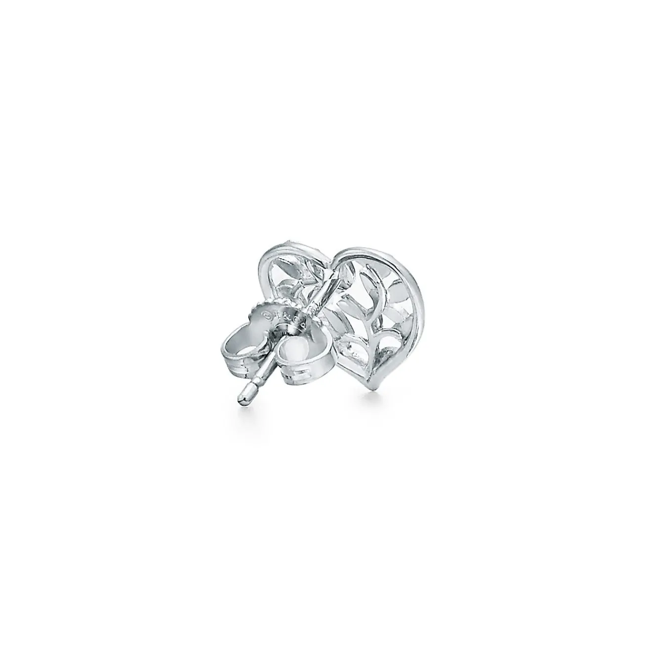 Tiffany & Co. Paloma Picasso® Olive Leaf heart earrings in sterling silver. | ^ Earrings|Gifts for Her