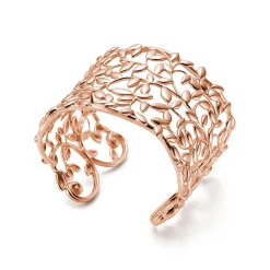 Tiffany & Co. Paloma Picasso® Olive Leaf cuff in 18k rose gold, medium. | ^ Bracelets|Rose Gold Jewelry