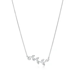 Tiffany & Co. Paloma Picasso® Olive Leaf vine pendant in sterling silver. | ^ Necklaces & Pendants|Gifts for Her