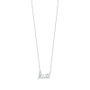 Tiffany & Co. Paloma's Graffiti kiss pendant in 18k white gold with diamonds, mini. | ^ Necklaces & Pendants|Diamond Jewelry