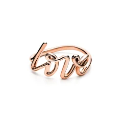 Tiffany & Co. Paloma's Graffiti Love Ring in Rose Gold, Small | ^ Rings|Rose Gold Jewelry
