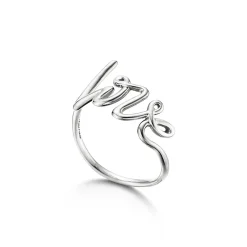 Tiffany & Co. Paloma's Graffiti Love Ring in Silver, Small | ^ Rings|Gifts for Her