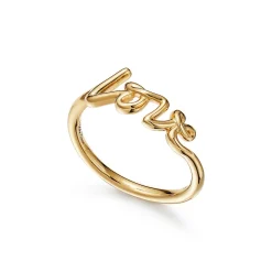 Tiffany & Co. Paloma's Graffiti Love Ring in Yellow Gold, Mini | ^ Rings|Gold Jewelry