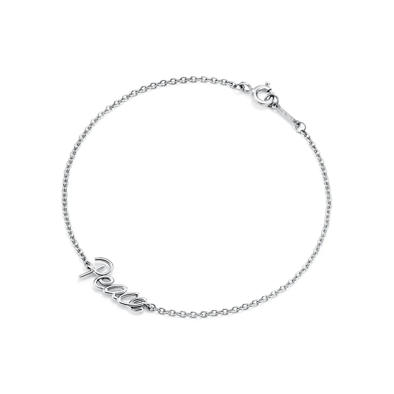 Tiffany & Co. Paloma's Graffiti peace bracelet in sterling silver, medium. | ^ Bracelets|Paloma Picasso®
