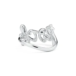 Tiffany & Co. Paloma's Graffiti Rock Ring in White Gold with Diamonds, Small | ^ Rings|Diamond Jewelry