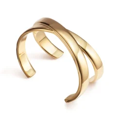Tiffany & Co. Paloma's Graffiti X cuff in 18k gold, medium. | ^ Bracelets|Gold Jewelry