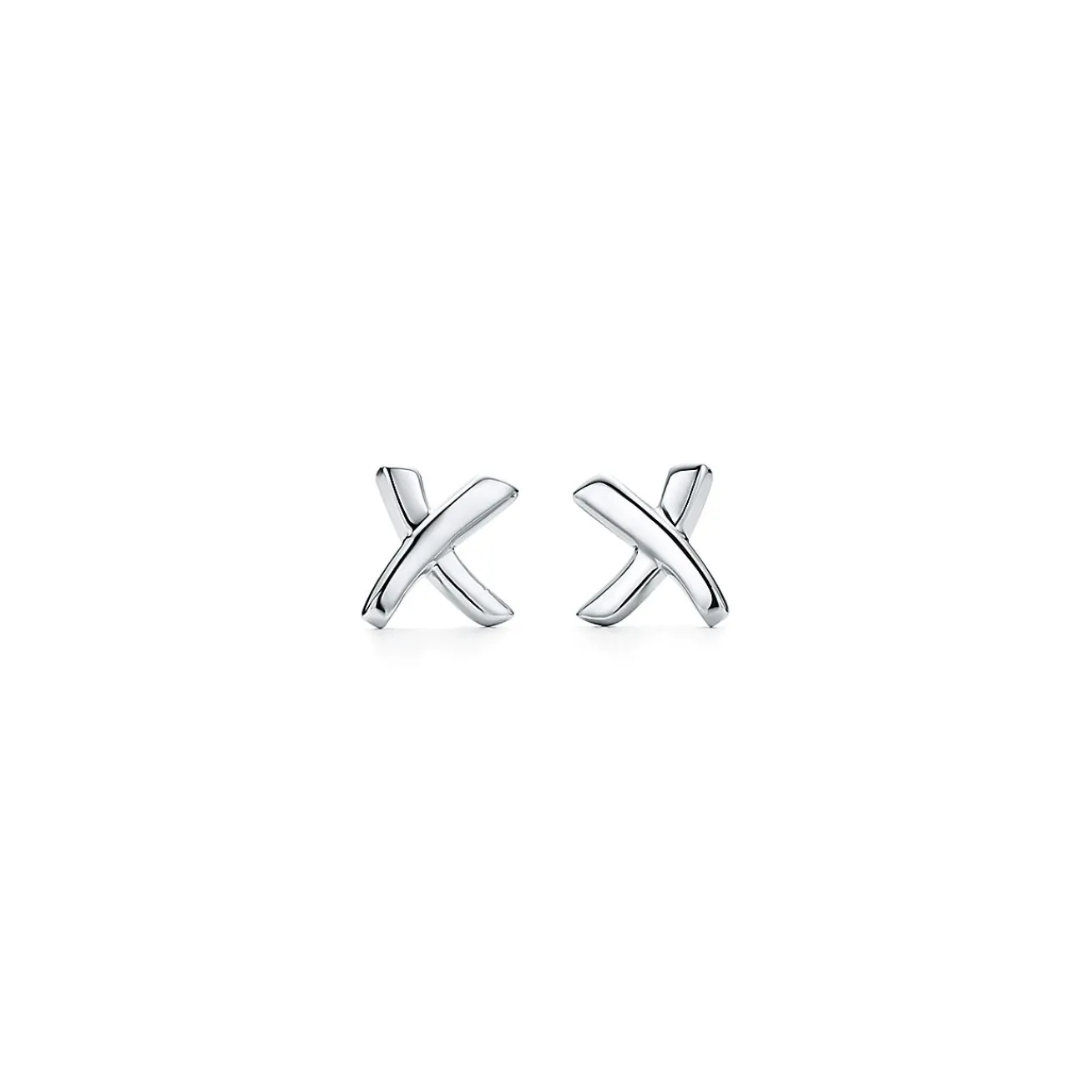 Tiffany & Co. Paloma's Graffiti X earrings in sterling silver, small. | ^ Earrings|Sterling Silver Jewelry
