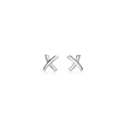 Tiffany & Co. Paloma's Graffiti X earrings in sterling silver, mini. | ^ Earrings|Gifts for Her