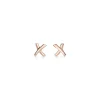 Tiffany & Co. Paloma's Graffiti X earrings in 18k rose gold, mini. | ^ Earrings|Paloma Picasso®